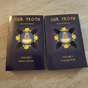 Norse Religion reference book set. Our Troth Second Edition Volumes 1 & 2